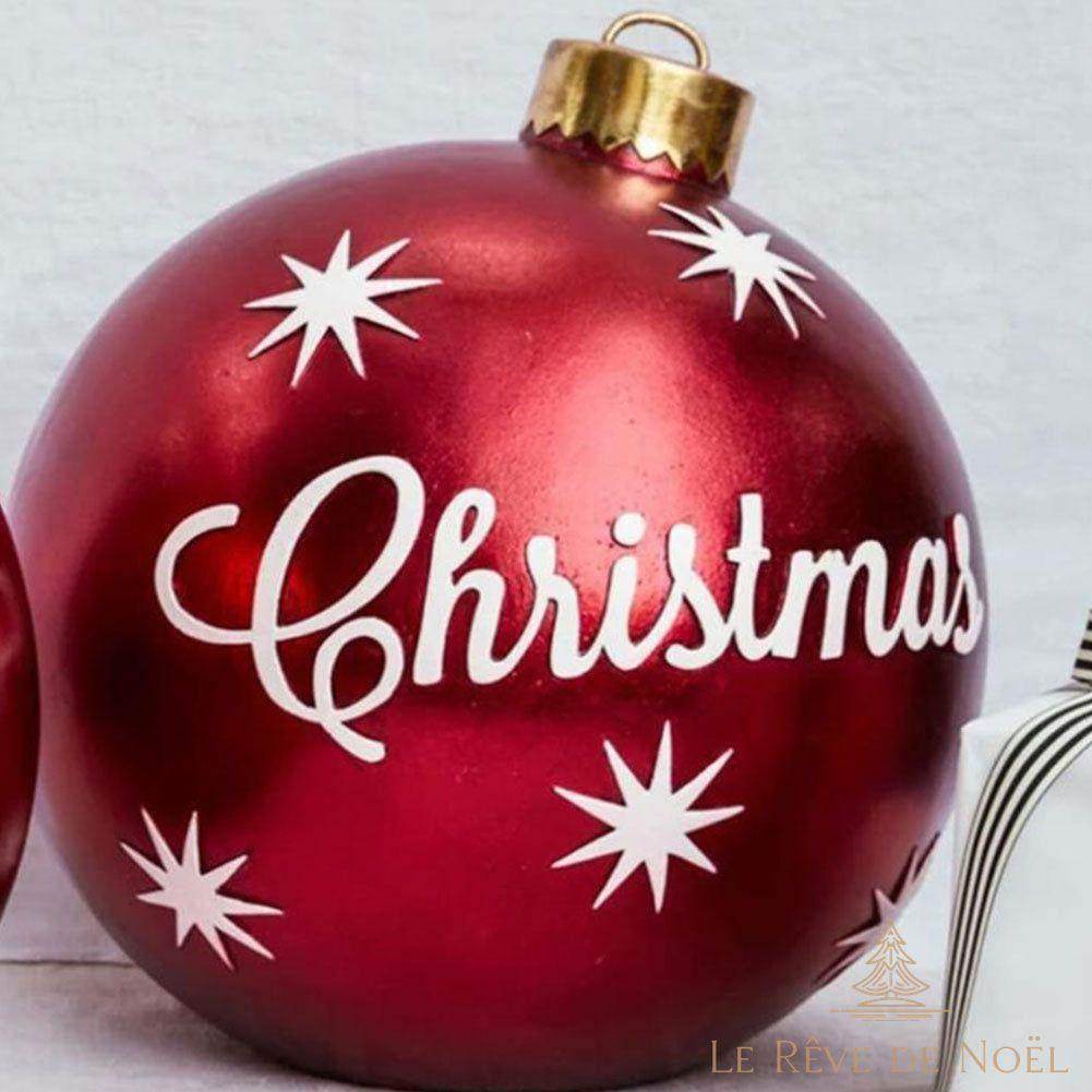 Boules gonflables 60 cm - Merry ChristmasBoule de Noël gonflable 60 cm - Merry Christmas